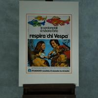 Pubblicita Vespa “sardemobili “ ‘70