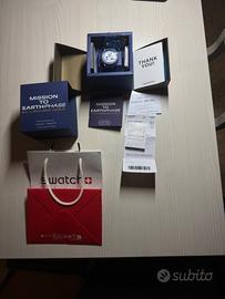 Omega x swatch mission to nethphase mooshing gold