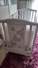 Culla e fasciatoio pali