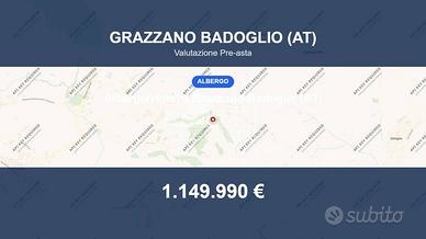 Immobile in asta di 1426 m² a Grazzano Badoglio
