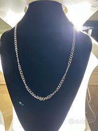Collana Uomo in acciaio inossidabile. Lunga 55 cm
