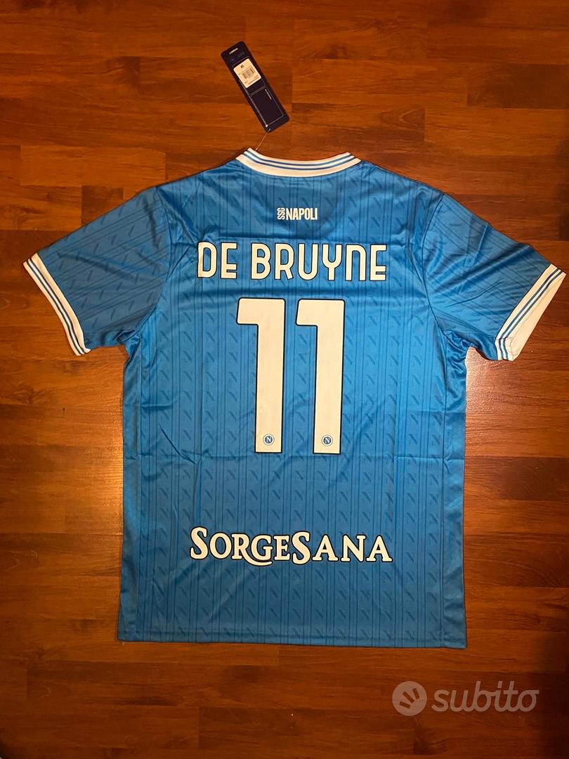 ナポリ EA7 ジャージ DE BRUYNE 11 M NWT Napoli 25/26 Third Black Jersey “De Bruyne 11” w/ Serie