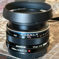 Olympus om system 17mm f/1,8