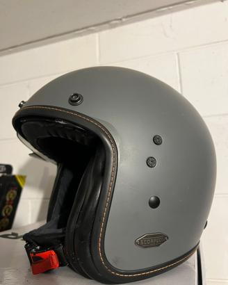 Casco M - Scorpion Belfast jet con visiera