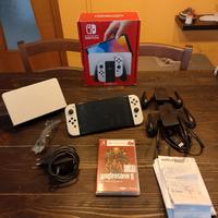 Nintendo Switch Oled bianca