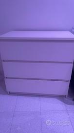 Cassettiera ikea MALM 3 cassetti