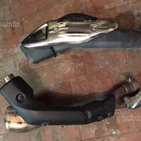 Honda Transalp 700xl Scarico completo