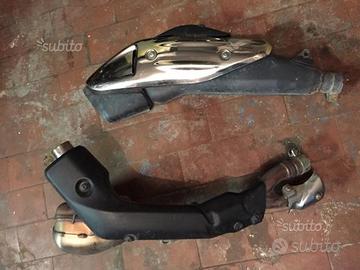 Honda Transalp 700xl Scarico completo