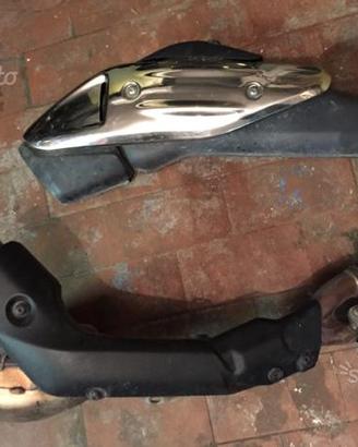 Honda Transalp 700xl Scarico completo