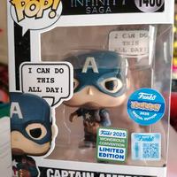 Captain America funko pop limited