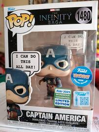 Captain America funko pop limited
