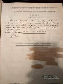 Tesi di Laurea 1929 sul Diritto d’autore Genova