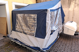 Carrello tenda comanche montana