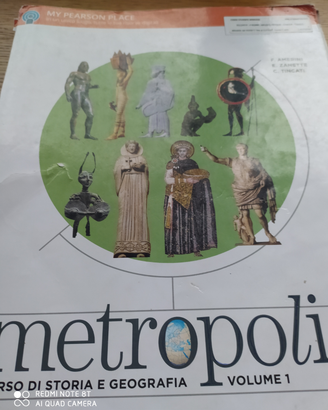Libro di storia Metropolis 1