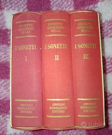 Belli. I sonetti.bMondadori 1958