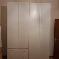 Armadio bianco camerina ante + cassetti