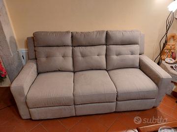 Divano 3 posti reclinabile