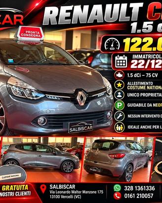 Renault Clio 1.5 dCi 8V 75CV 5 porte Costume Natio