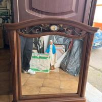 Grande specchio legno