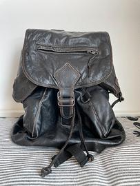 Zaino vera pelle Alberta Ferretti originale