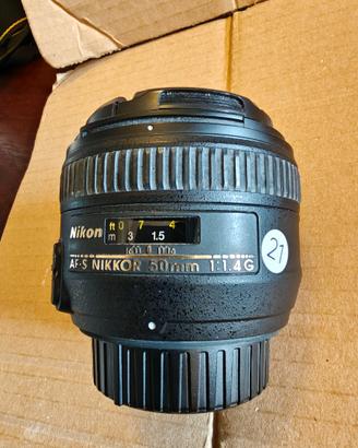Nikon 50mm f1,4 g