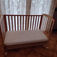 Lettino Giordani con materasso e riduttore