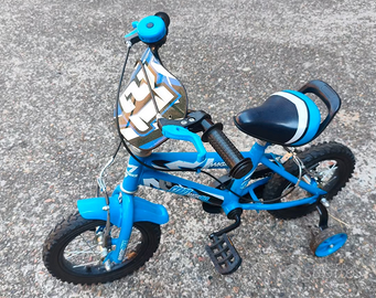 Bicicletta bambino 12 pollici con rotelle