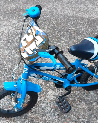 Bicicletta bambino 12 pollici con rotelle