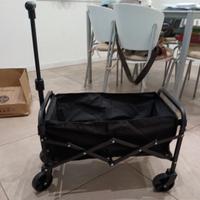 carrello da spiaggia o campeggio