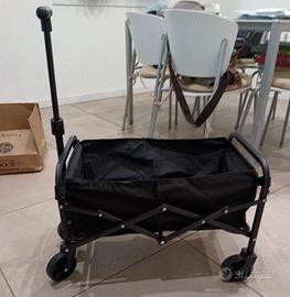 carrello da spiaggia o campeggio