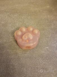 Giocattolo antistress in silicone a forma di zampe