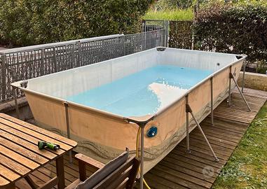 Piscina fuori terra 4x2 con pompa nuova