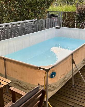 Piscina fuori terra 4x2 con pompa nuova
