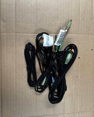 Set 4 cavi audio jack 3.5mm AUX PC