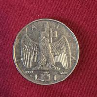 MONETA  VITTORIO EMANVELE III RE E IMP 1939