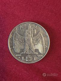 MONETA  VITTORIO EMANVELE III RE E IMP 1939