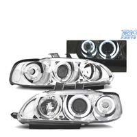 FARI HONDA CIVIC 91-95 2D 3D ANGEL EYES CROMATI