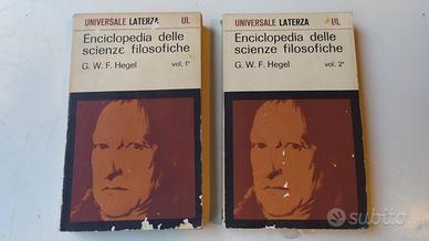 Hegel-Enciclopedia delle scienze filosofiche 2 vol