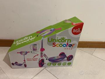 Unicorn Scooter Bambina Nuovo Sigillato