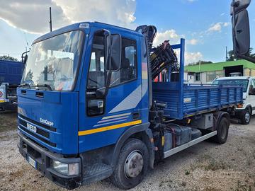 Iveco eurocargo 100e21 gru e ribaltabile