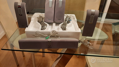 5 casse acustiche Philips per 250W complessivi
