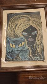 Quadretto formato cartolina di Novella Parigini