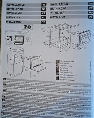 forno da incasso 