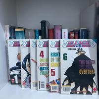Bleach vol 1,2,3,4,5,6
