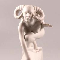 Royal Copenhagen  - Aries Christel Zodiac Biscuit