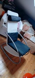 Poltrona relax a dondolo EMU - Made in Italy