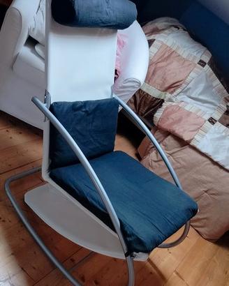 Poltrona relax a dondolo EMU - Made in Italy