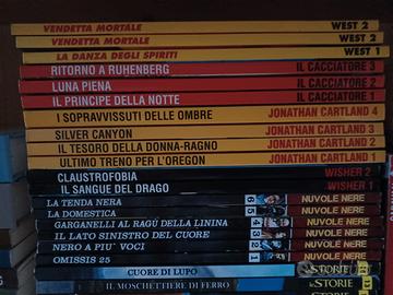 Lotto di 18 fumetti Nuvole nere+Wisher+Jonathan Ca