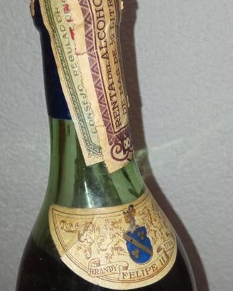 Brandy Felipe II Solera Especial del 1974