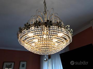 Lampadario swarovski